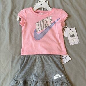 Nike Gray Heather Toddler Outfit
